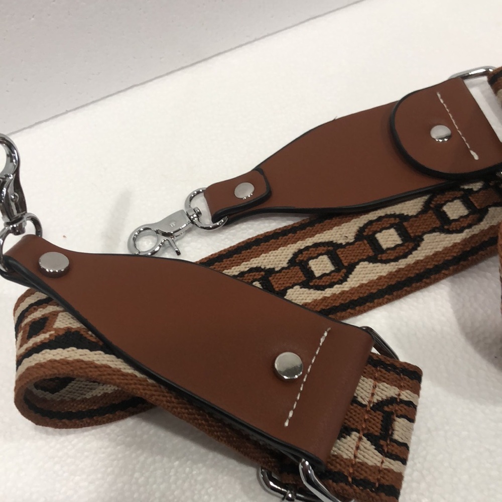 Brown Guitar Bag Strap - Picture 4 of 6